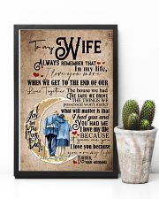 To Wife - Moon - Always Remember That I Love You 16x24 Poster lifestyle-poster-8