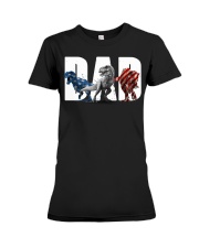 dad dinosaur Premium Fit Ladies Tee tile