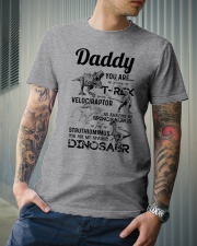 T-SHIRT - GREY - FAVORITE DINOSAUR Classic T-Shirt lifestyle-mens-crewneck-front-6