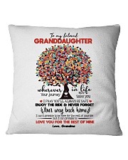 GRANDMA TO GRANDDAUGHTER Square Pillowcase thumbnail