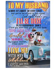 TO MY HUSBAND 16x24 Poster front