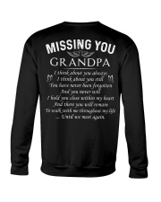 Missing you Grandpa Crewneck Sweatshirt tile