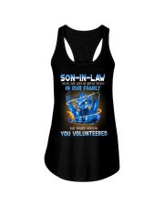 T-SHIRT - SON-IN-LAW - DRAGON - YOU VOLUNTEERED Ladies Flowy Tank tile