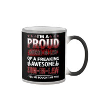 Mother-in-law - T-shirt Color Changing Mug tile