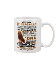 MUG - TO MY FATHER-IN-LAW - FATHER'S DAY - LION Mug front