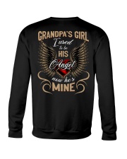 Grandpa's Girl- I used to be his angel now he's mine Crewneck Sweatshirt tile