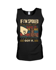 GRANDMA TO GRANDSON - SPOILED - GOT IT Unisex Tank thumbnail