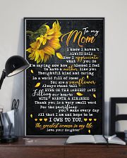 DAUGHTER TO MOM 16x24 Poster lifestyle-poster-2