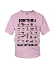 BORN TO BE - PINK - SCHOOL Youth T-Shirt front