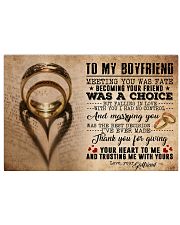 TO MY BOYFRIEND 24x16 Poster front