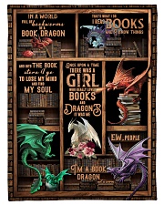 Dragon - Books - Once Upon A Time There Was A Small Fleece Blanket - 30" x 40" front