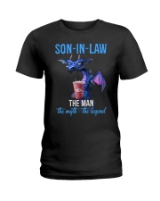 SON-IN-LAW - DRAGON - THE MAN THE MYTH THE LEGEND Ladies T-Shirt thumbnail
