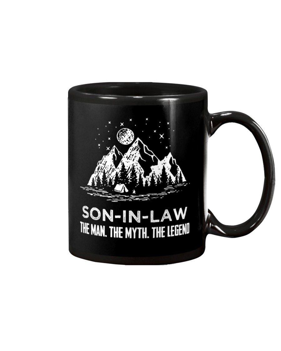 SON-IN-LAW - CAMPING - THE MAN THE MYTH Mug