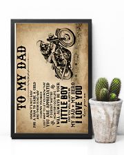 To My Dad - Motorcycle - Poster 16x24 Poster lifestyle-poster-8