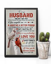 TO MY HUSBAND - CARDINAL - I LOVE YOU 16x24 Poster lifestyle-poster-8
