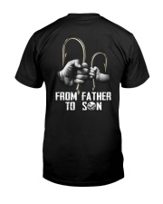 From Father To Son - Fishing - T-shirt Classic T-Shirt back