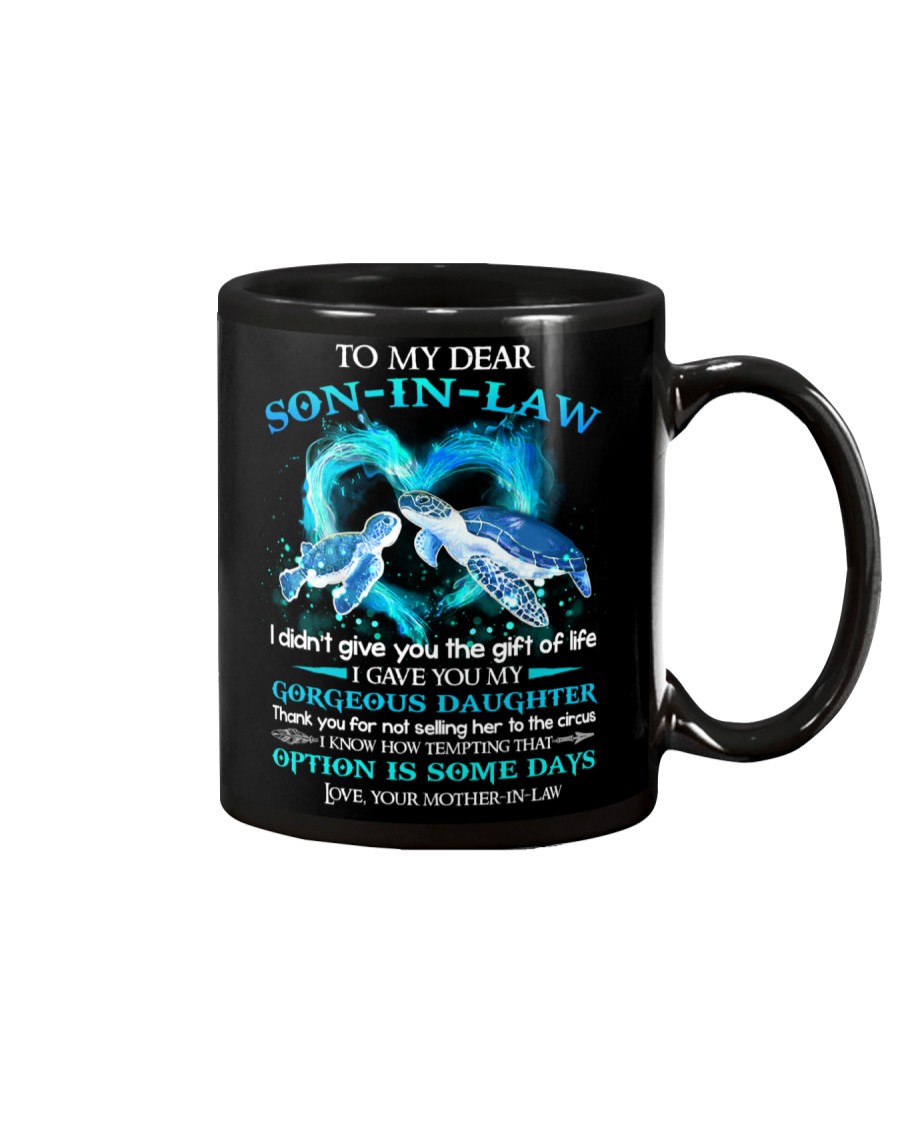 TO MY SON-IN-LAW - TURTLE - CIRCUS Mug