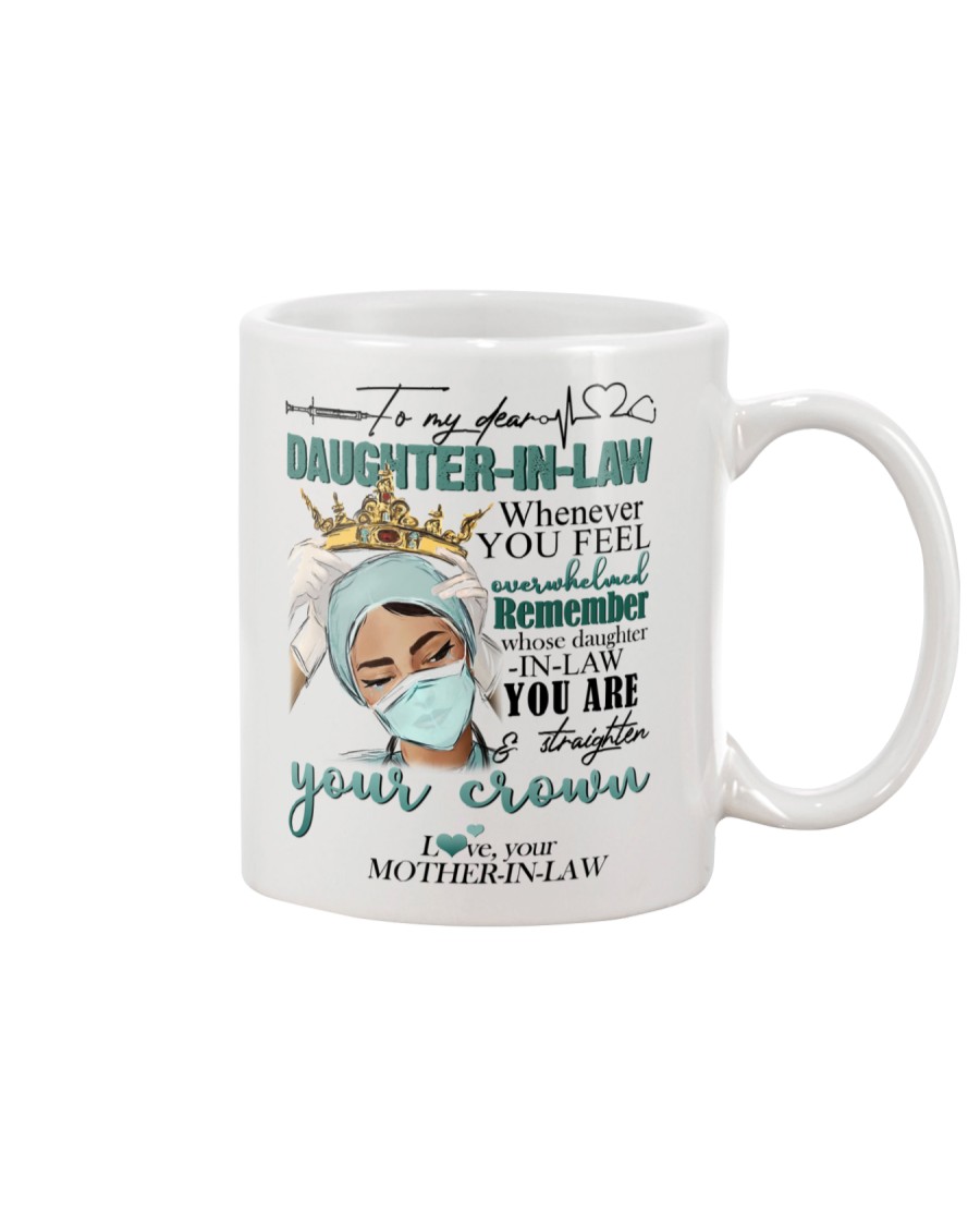 MUG - TO MY DAUGHTER-IN-LAW - NURSE - CROWN Mug