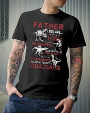 T-SHIRT - FATHER - FAVORITE DINOSAUR Classic T-Shirt lifestyle-mens-crewneck-front-6