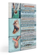 To My Boyfriend - I Wish I Could Turn Back 20x30 Gallery Wrapped Canvas Prints front