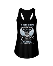 Angel - I'm A Wife To A Husband With Wings Ladies Flowy Tank tile