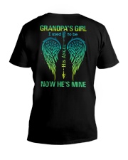 Angel - Grandpa - I Used To Be His Angel V-Neck T-Shirt tile