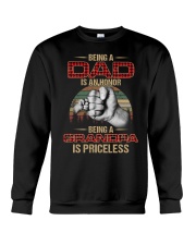Grandpa - Being A Grandpa Is Priceless - T-Shirt Crewneck Sweatshirt tile