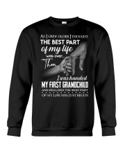 GRANDMA - VINTAGE - MY LIFE HAS JUST BEGUN Crewneck Sweatshirt thumbnail