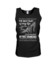 GRANDMA - VINTAGE - MY LIFE HAS JUST BEGUN Unisex Tank thumbnail