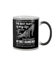 GRANDMA - VINTAGE - MY LIFE HAS JUST BEGUN Color Changing Mug thumbnail