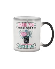 TO MY SISTER IN LAW Color Changing Mug thumbnail