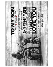 Dad to Son - Motocycling - Never Forget That You Vertical Poster tile