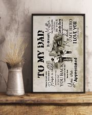 To My Dad - Farmer - Poster 16x24 Poster lifestyle-poster-3
