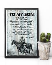 To My Son - Horse Riding - Never Forget That 16x24 Poster lifestyle-poster-8