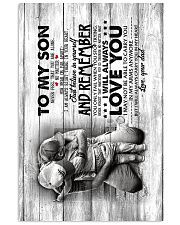 To My Son - Never Feel that You Are Alone Vertical Poster tile