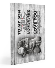 To My Son - Never Feel that You Are Alone 20x30 Gallery Wrapped Canvas Prints front