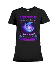 Angel Husband - Butterfly - My Heart Premium Fit Ladies Tee tile