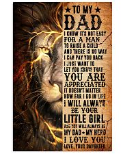 To My Dad - Lion - Poster 16x24 Poster front