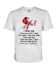 MY ANGEL - I MISS YOU V-Neck T-Shirt tile