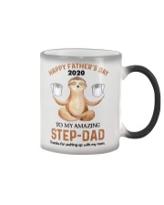 MUG - TO MY BONUS DAD - FATHER'S DAY - SLOTH Color Changing Mug tile