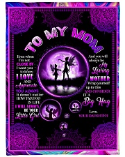 To My Mom - Fleece Blanket Large Fleece Blanket - 60" x 80" front