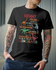 MOMMY - DINOSAUR Classic T-Shirt lifestyle-mens-crewneck-front-6