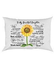 MOM TO DAUGHTER Rectangular Pillowcase thumbnail