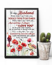 TO MY HUSBAND - CARDINAL - I LOVE YOU 16x24 Poster lifestyle-poster-8