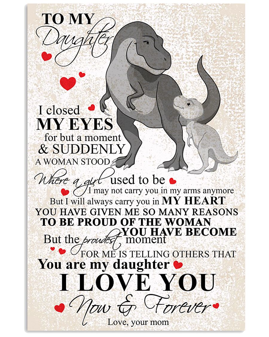 MOM TO DAUGHTER 16x24 Poster