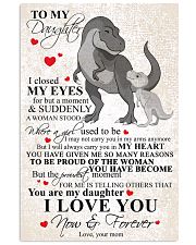 MOM TO DAUGHTER 16x24 Poster front