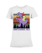 T-SHIRT - TO AUNT - AUNTSAURUS REX Premium Fit Ladies Tee tile