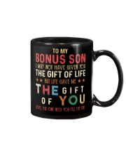 BONUS MOM TO BONUS SON Mug front