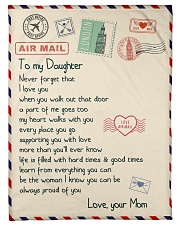 Gift For Daughter - Fleece Blanket Small Fleece Blanket - 30" x 40" front