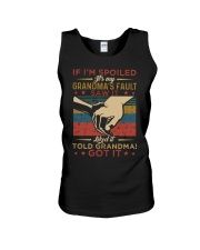 GRANDDAUGHTER - VINTAGE - IT'S MY GRANDMA FAULT Unisex Tank thumbnail